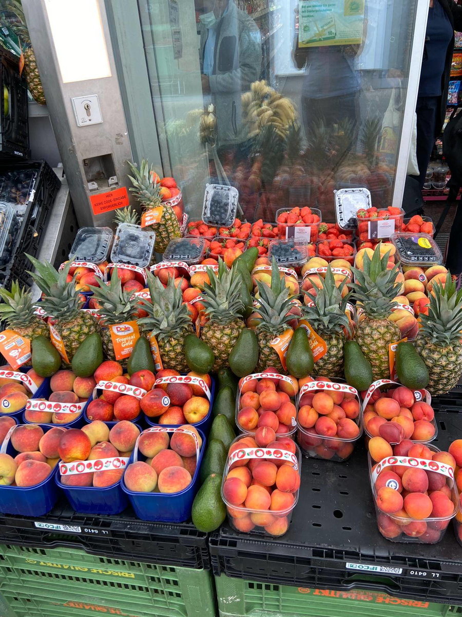 Obstauswahl vom Desim Supermarkt