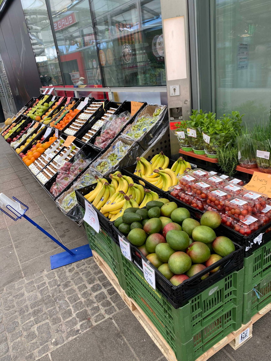 Obst vom Desim Supermarkt