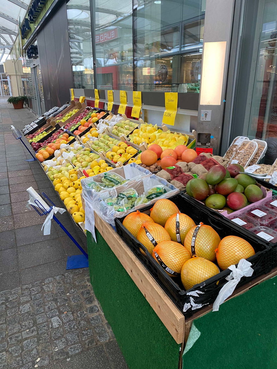 Auswahl vom Desim Supermarkt