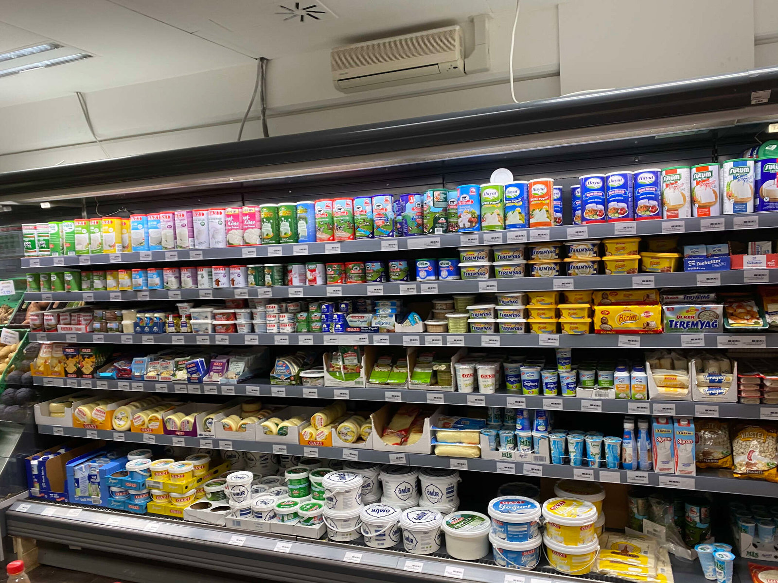 Produktauswahl vom Desim Supermarkt