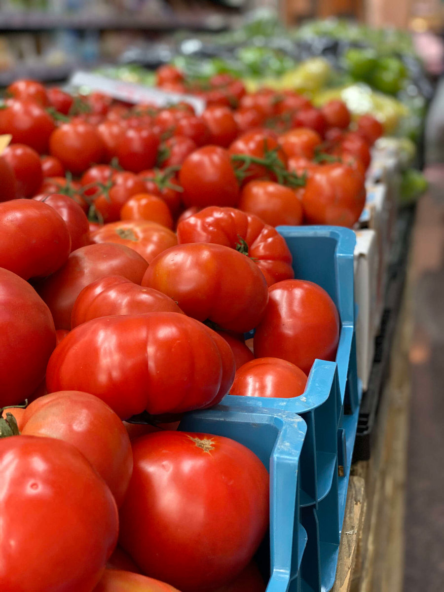 Tomaten vom Desim Supermarkt